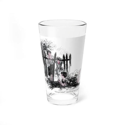 The Fifth Horseman (Pt. 1-4), McCall's, April 1930 (Magazine Illustration) Pint Glass 16oz 16oz - Go Mug Yourself