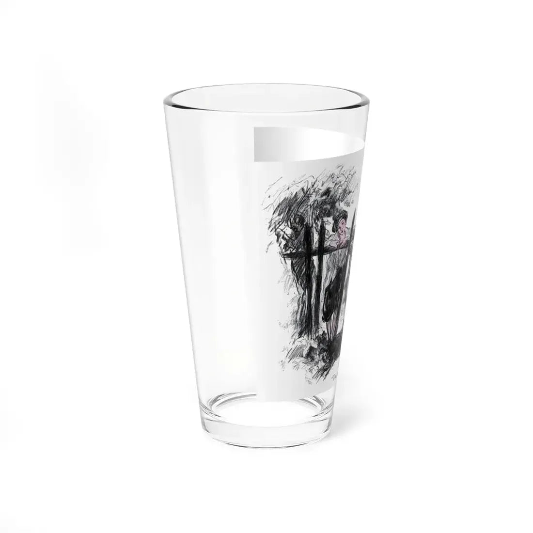 The Fifth Horseman (Pt. 1-4), McCall's, April 1930 (Magazine Illustration) Pint Glass 16oz - Go Mug Yourself