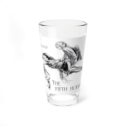 The Fifth Horseman (Pt. 4), McCall's, July 1930 (Magazine Illustration) Pint Glass 16oz-16oz-Go Mug Yourself