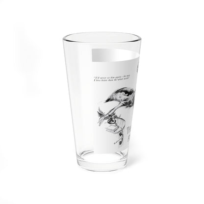 The Fifth Horseman (Pt. 4), McCall's, July 1930 (Magazine Illustration) Pint Glass 16oz-Go Mug Yourself