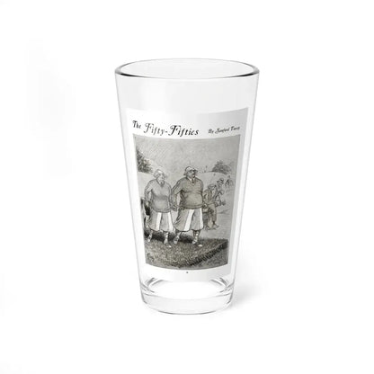 The Fifty-Fifties, Judge magazine, May 19, 1928 (Magazine Illustration) Pint Glass 16oz 16oz - Go Mug Yourself
