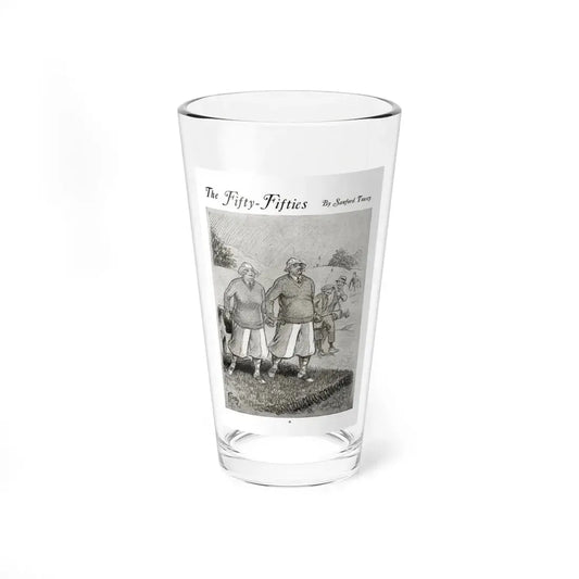 The Fifty-Fifties, Judge magazine, May 19, 1928 (Magazine Illustration) Pint Glass 16oz 16oz - Go Mug Yourself