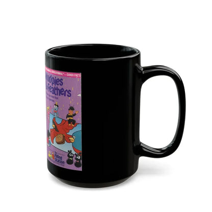 THE FILLING STATION MUDPIES AND FEATHERS (VHS COVER) - Black Coffee Mug - Go Mug Yourself