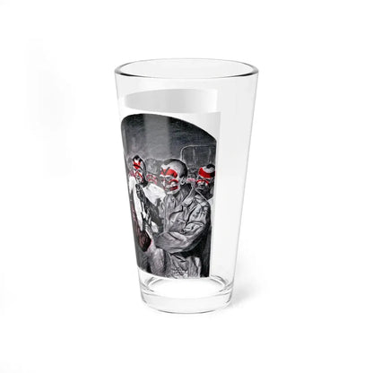 The Filthy Thirteen, True magazine, October 1944 (Magazine Illustration) Pint Glass 16oz - Go Mug Yourself
