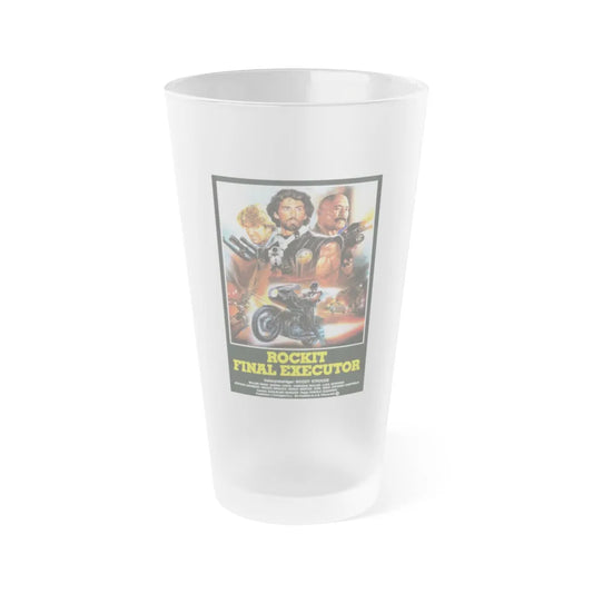 THE FINAL EXECUTIONER 1984 Movie Poster - Frosted Pint Glass 16oz-16oz-Frosted-Go Mug Yourself