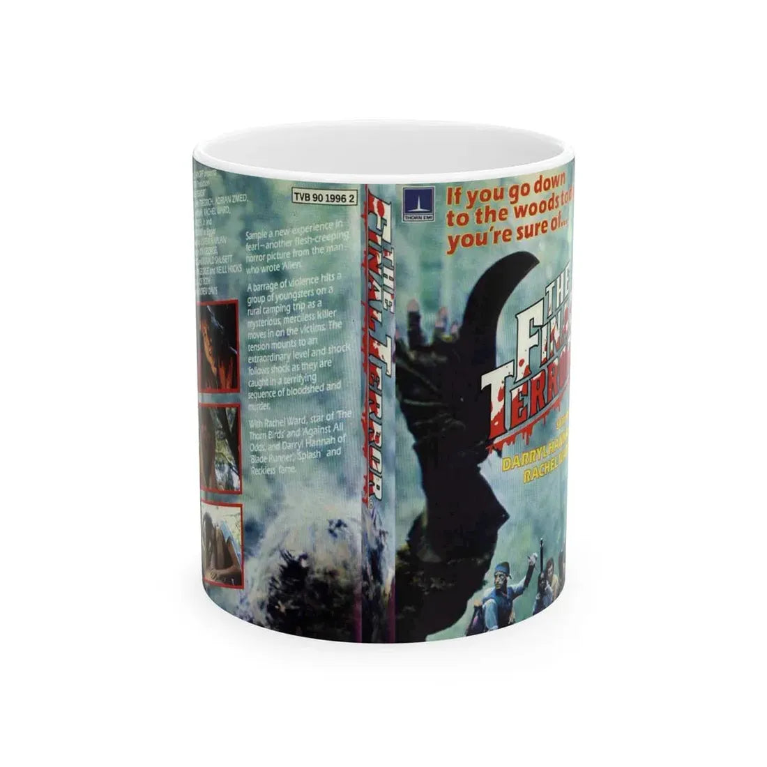 THE FINAL TERROR (VHS COVER) - White Coffee Mug 11oz - Go Mug Yourself
