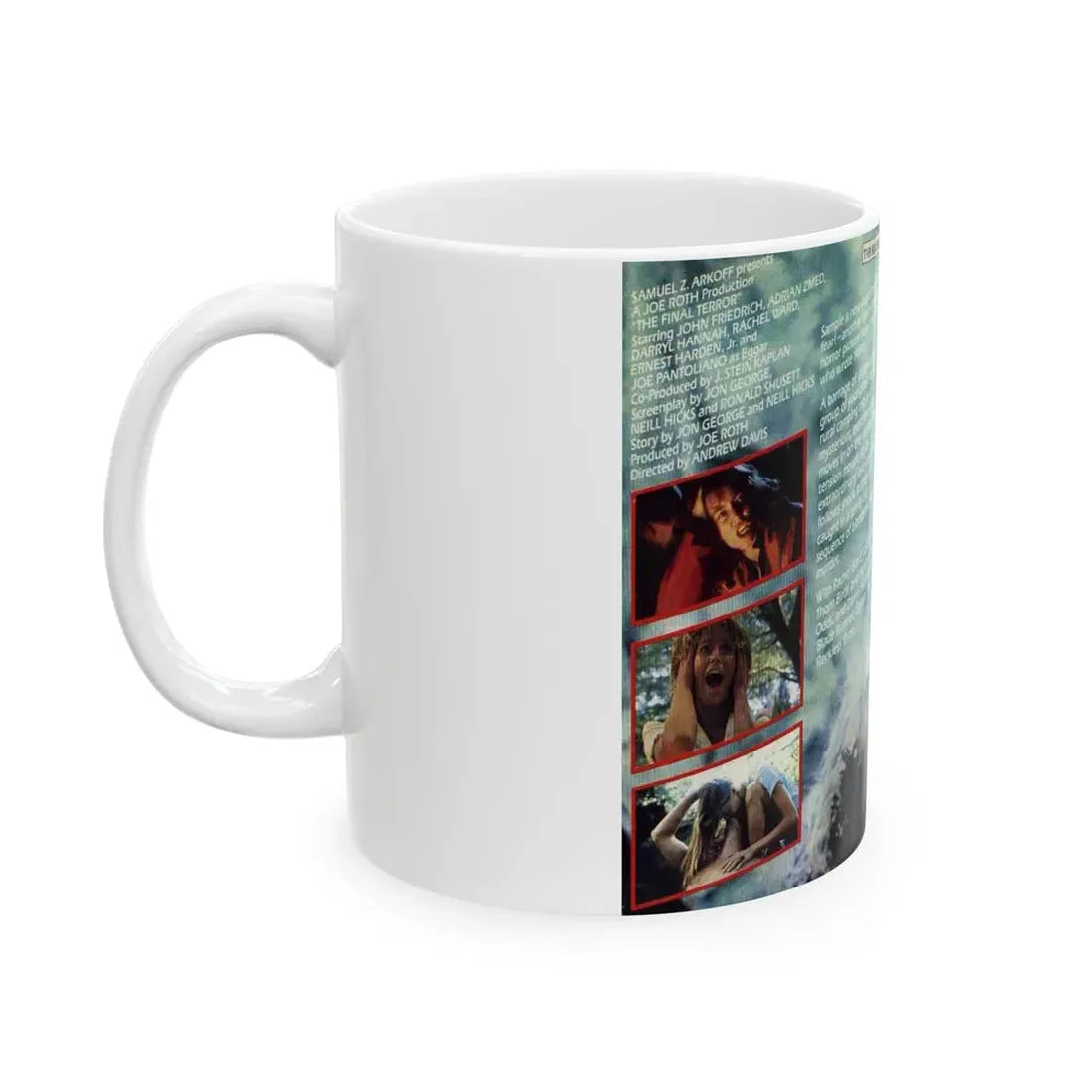 THE FINAL TERROR (VHS COVER) - White Coffee Mug - Go Mug Yourself