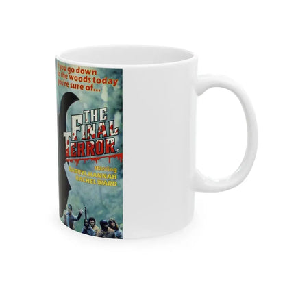 THE FINAL TERROR (VHS COVER) - White Coffee Mug - Go Mug Yourself