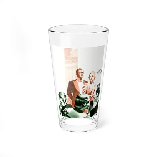 The First Mrs. Baker, 1937 (Magazine Illustration) Pint Glass 16oz 16oz - Go Mug Yourself