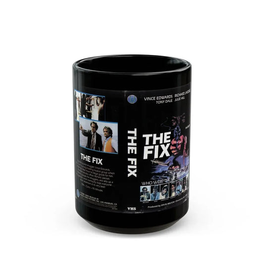 THE FIX (VHS COVER) - Black Coffee Mug 15oz - Go Mug Yourself