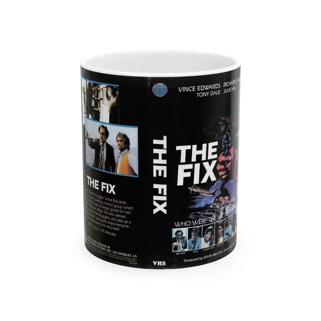 THE FIX (VHS COVER) - White Coffee Mug 11oz - Go Mug Yourself
