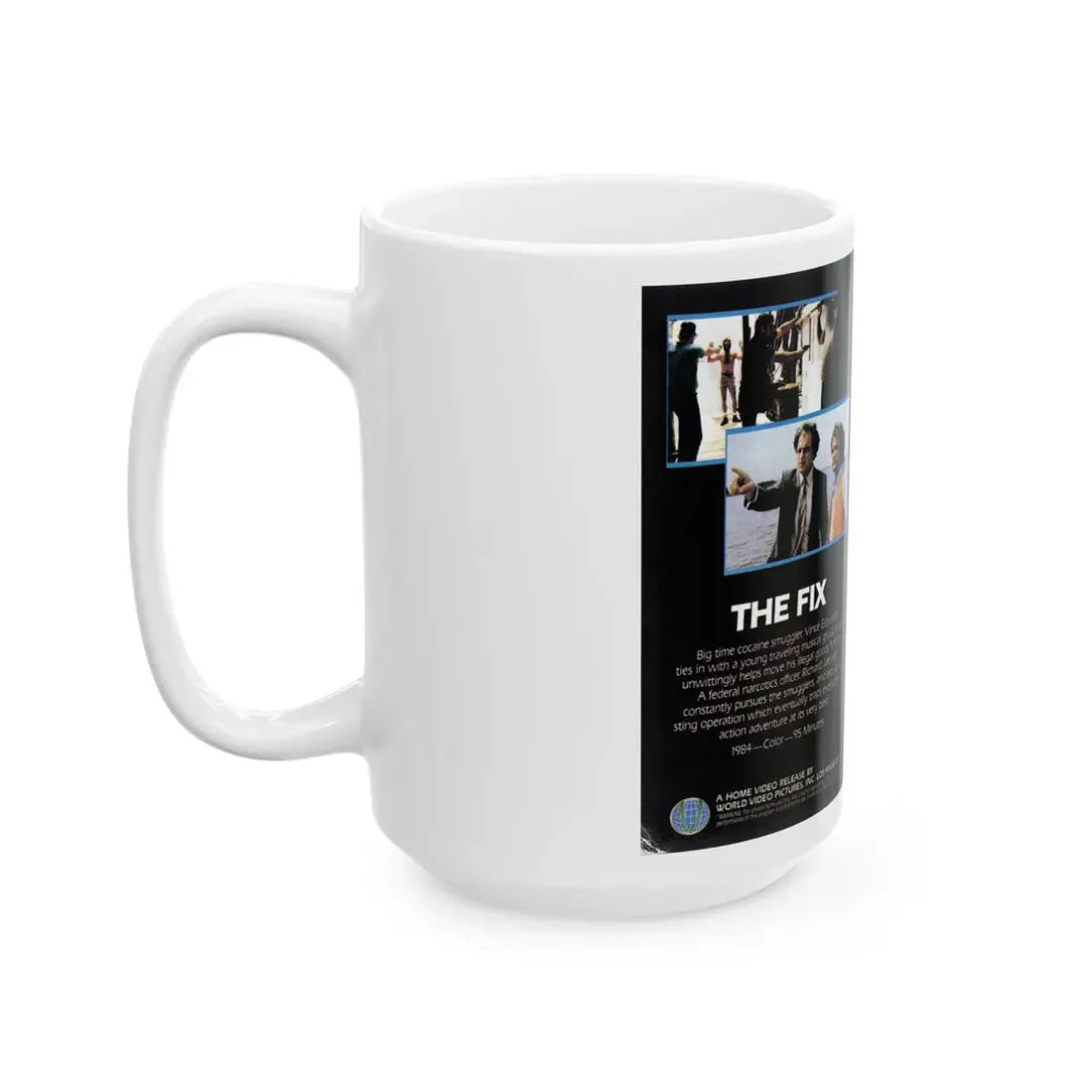 THE FIX (VHS COVER) - White Coffee Mug - Go Mug Yourself