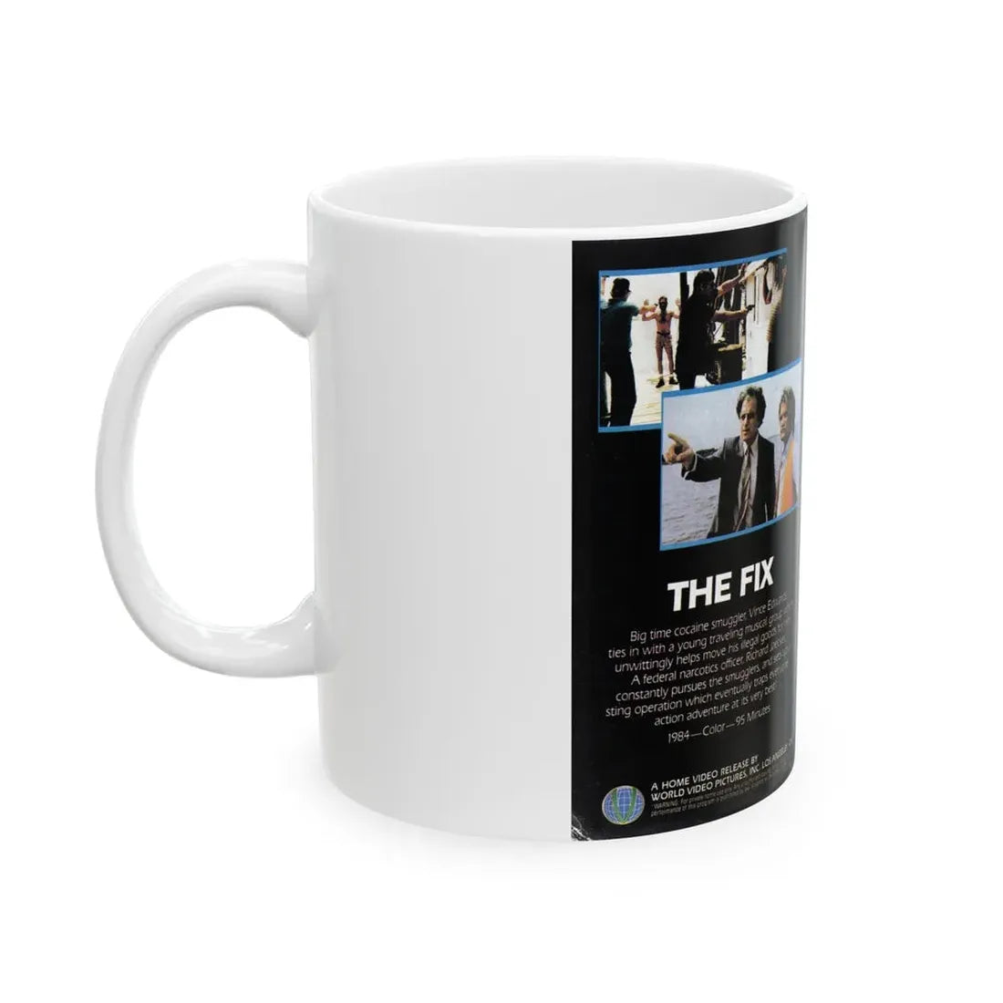 THE FIX (VHS COVER) - White Coffee Mug - Go Mug Yourself