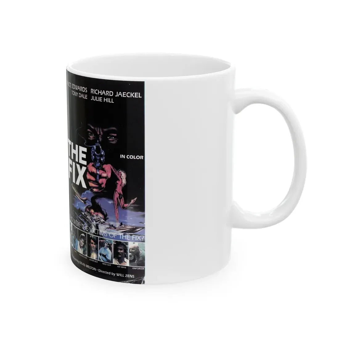 THE FIX (VHS COVER) - White Coffee Mug - Go Mug Yourself