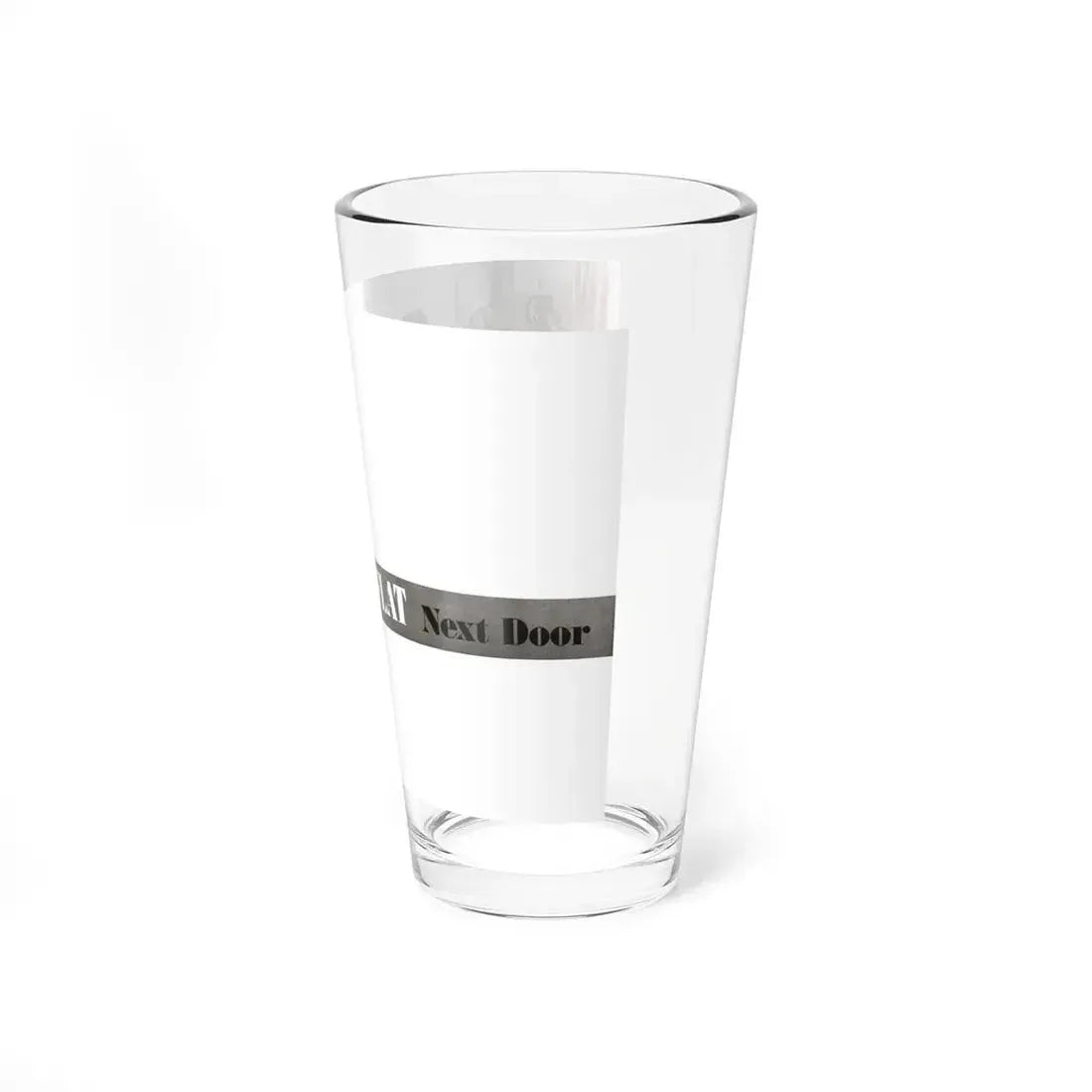 The Flat Next Door (1), Cosmopolitan, August 1937 (Magazine Illustration) Pint Glass 16oz - Go Mug Yourself