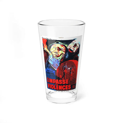 THE FLESH AND THE FIENDS (FRENCH) 1960 Movie Poster - Pint Glass 16oz 16oz - Go Mug Yourself