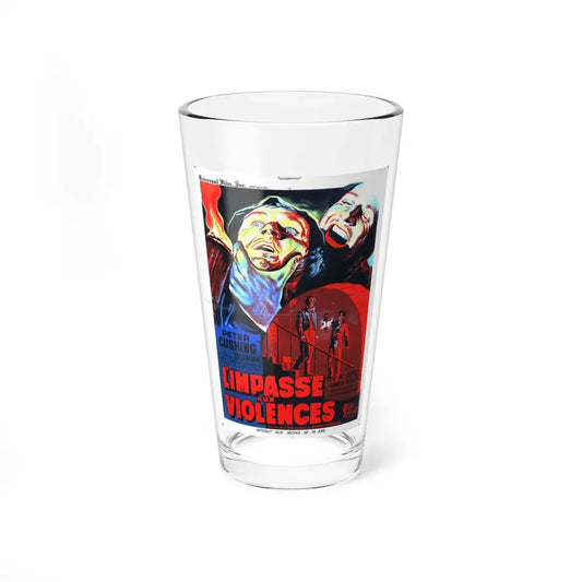 THE FLESH AND THE FIENDS (FRENCH) 1960 Movie Poster - Pint Glass 16oz 16oz - Go Mug Yourself