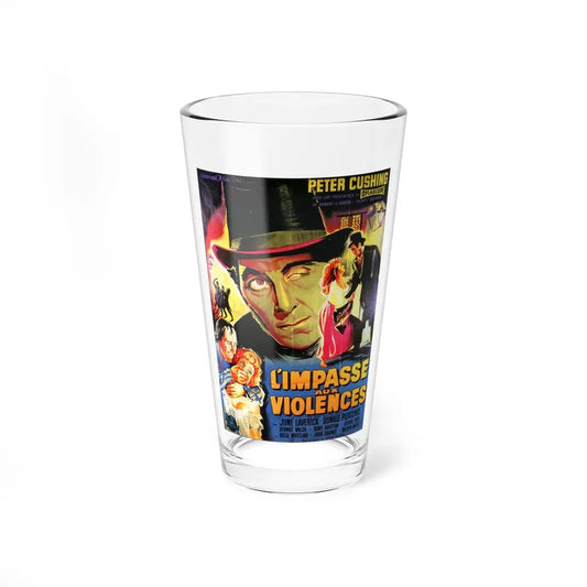 THE FLESH AND THE FIENDS (FRENCH) (2) 1960 Movie Poster - Pint Glass 16oz 16oz - Go Mug Yourself