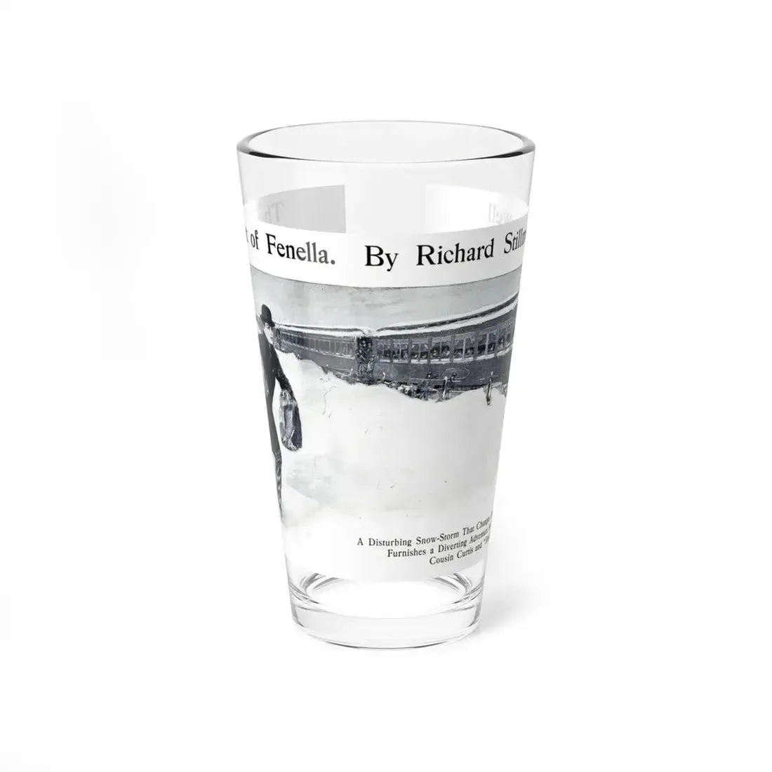 The Flight of Fenella (1), Woman's Home Companion, January 1903 (Magazine Illustration) Pint Glass 16oz 16oz - Go Mug Yourself