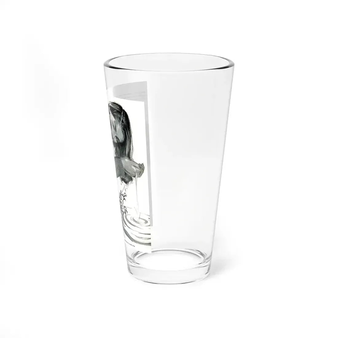 The Flight (Pt. 2), Good Housekeeping, April 1949 (Magazine Illustration) Pint Glass 16oz - Go Mug Yourself