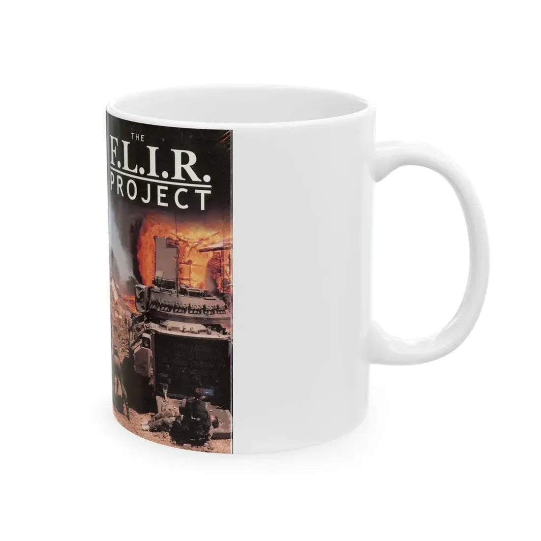 THE FLIR PROJECT (VHS COVER) - White Coffee Mug - Go Mug Yourself