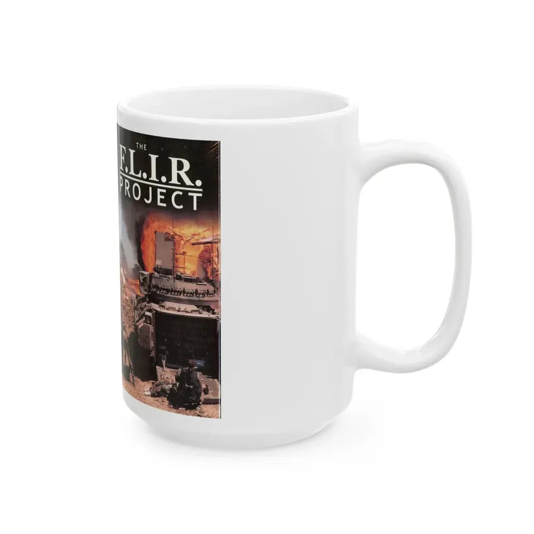 THE FLIR PROJECT (VHS COVER) - White Coffee Mug - Go Mug Yourself