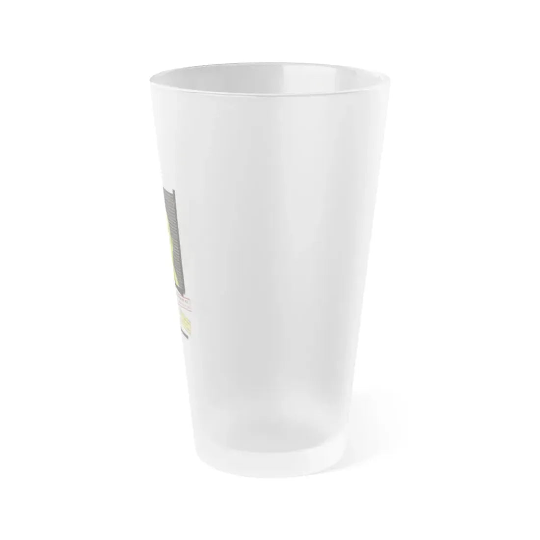 THE FLY 1958 Movie Poster - Frosted Pint Glass 16oz - Go Mug Yourself