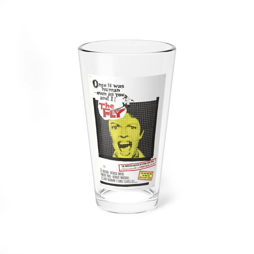 THE FLY 1958 Movie Poster - Pint Glass 16oz-16oz-Go Mug Yourself