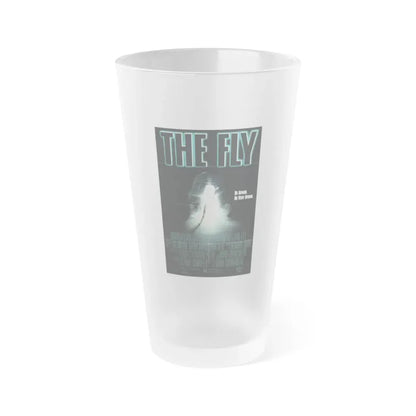 THE FLY 1986 Movie Poster - Frosted Pint Glass 16oz 16oz Frosted - Go Mug Yourself