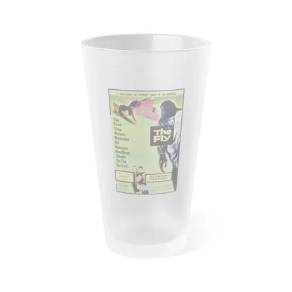 THE FLY (2) 1958 Movie Poster - Frosted Pint Glass 16oz 16oz Frosted - Go Mug Yourself