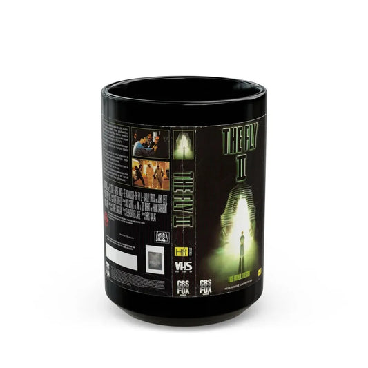THE FLY 2 (VHS COVER) - Black Coffee Mug 11oz - Go Mug Yourself