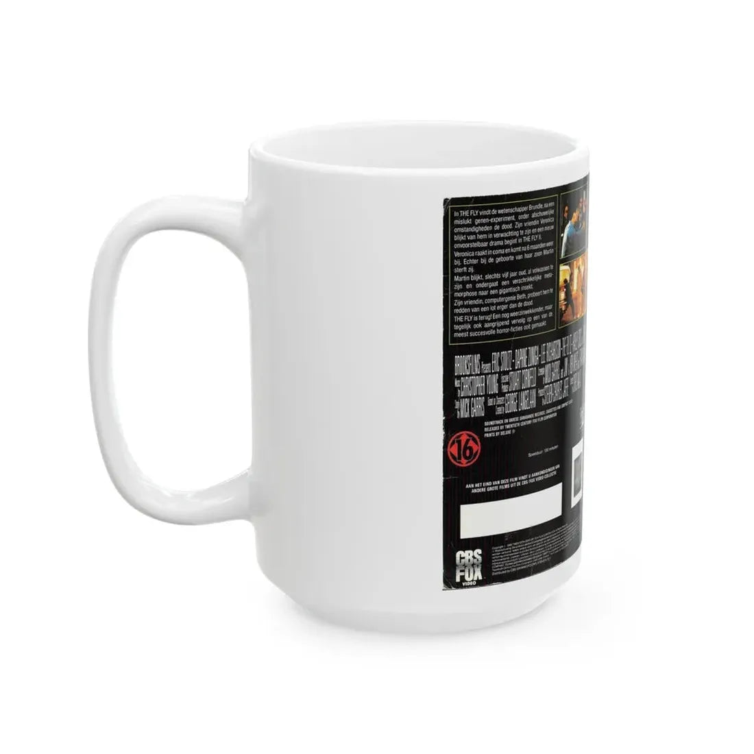 THE FLY 2 (VHS COVER) - White Coffee Mug - Go Mug Yourself