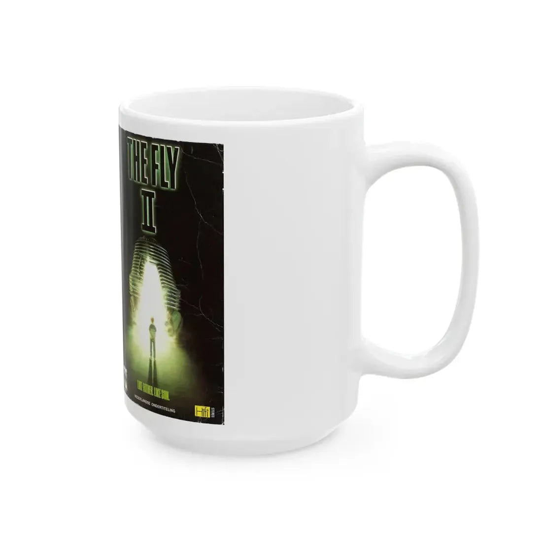 THE FLY 2 (VHS COVER) - White Coffee Mug - Go Mug Yourself