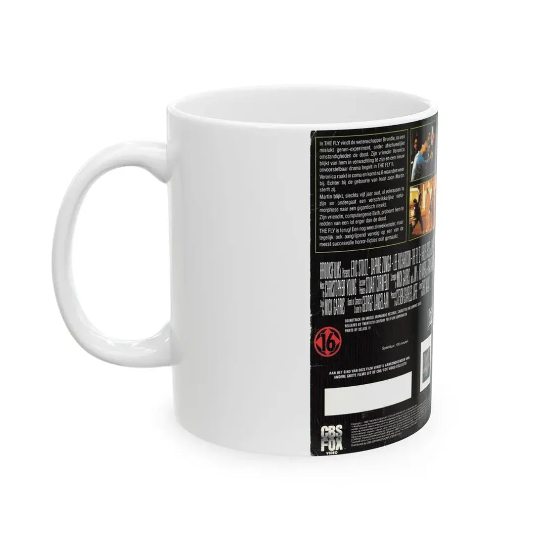 THE FLY 2 (VHS COVER) - White Coffee Mug - Go Mug Yourself