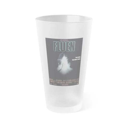 THE FLY (DANISH) 1986 Movie Poster - Frosted Pint Glass 16oz-16oz-Frosted-Go Mug Yourself