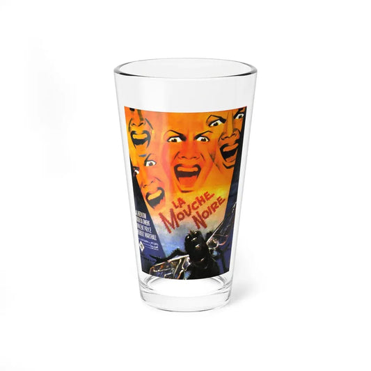 THE FLY (FRENCH) 1958 Movie Poster - Pint Glass 16oz 16oz - Go Mug Yourself
