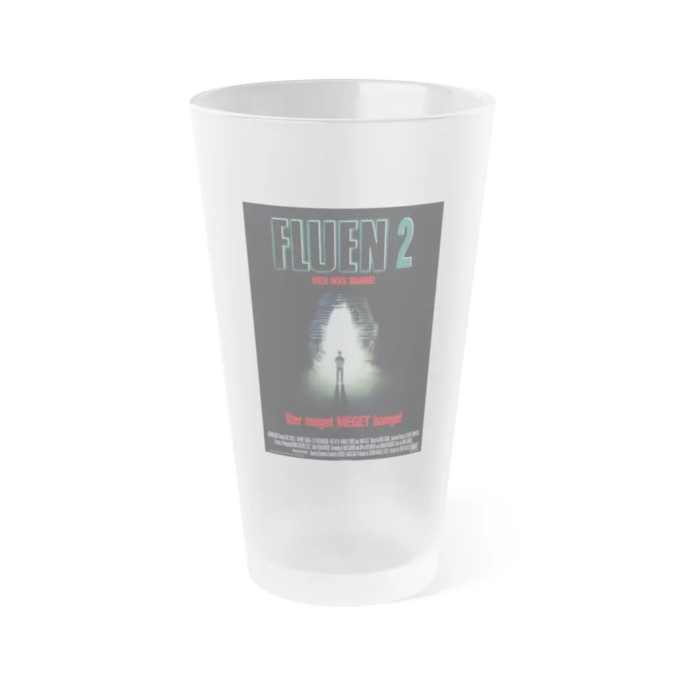 THE FLY II (DANISH) 1989 Movie Poster - Frosted Pint Glass 16oz-16oz-Frosted-Go Mug Yourself