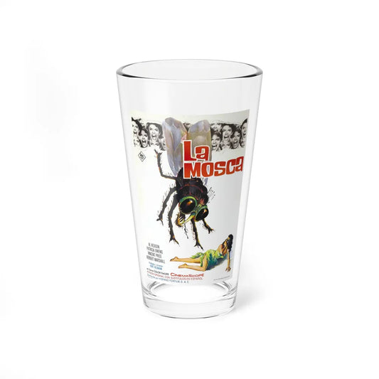 THE FLY (SPANISH) 1958 Movie Poster - Pint Glass 16oz-16oz-Go Mug Yourself