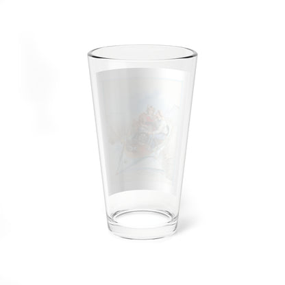 The Flying Machine, magazine cover, 1895 (Magazine Illustration) Pint Glass 16oz-Go Mug Yourself