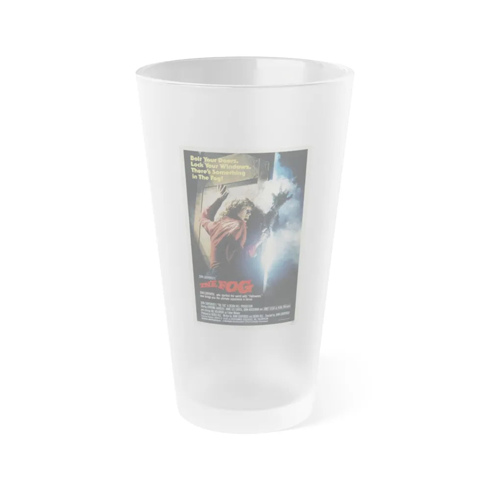 THE FOG 1980 Movie Poster - Frosted Pint Glass 16oz-16oz-Frosted-Go Mug Yourself