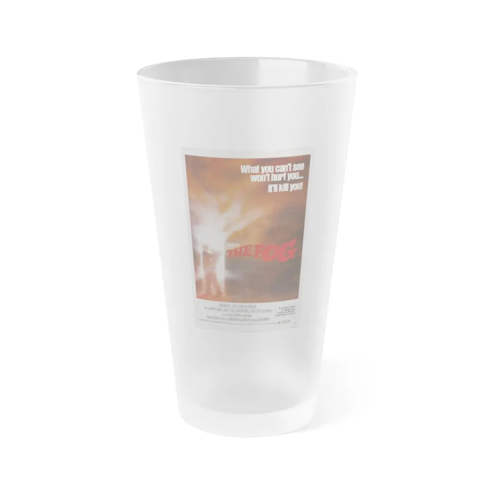 THE FOG (2) 1980 Movie Poster - Frosted Pint Glass 16oz-16oz-Frosted-Go Mug Yourself