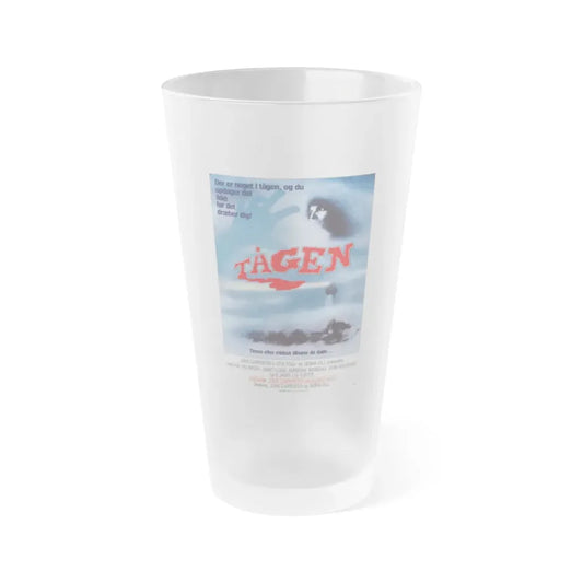 THE FOG (DANISH) 1980 Movie Poster - Frosted Pint Glass 16oz 16oz Frosted - Go Mug Yourself