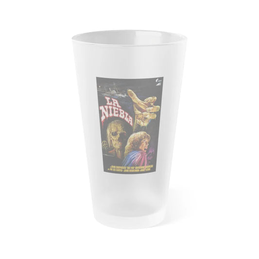 THE FOG (SPANISH) 1980 Movie Poster - Frosted Pint Glass 16oz-16oz-Frosted-Go Mug Yourself