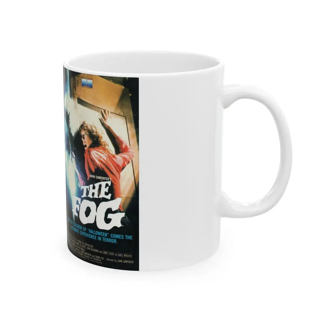THE FOG (VHS COVER) - White Coffee Mug - Go Mug Yourself