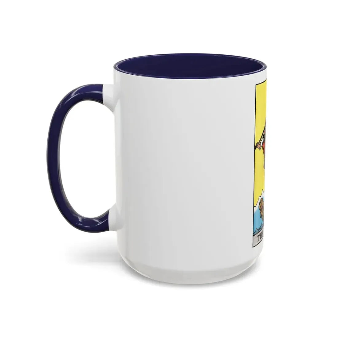 The Fool (Tarot Card) Accent Coffee Mug - Go Mug Yourself