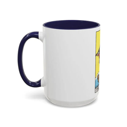 The Fool (Tarot Card) Accent Coffee Mug - Go Mug Yourself