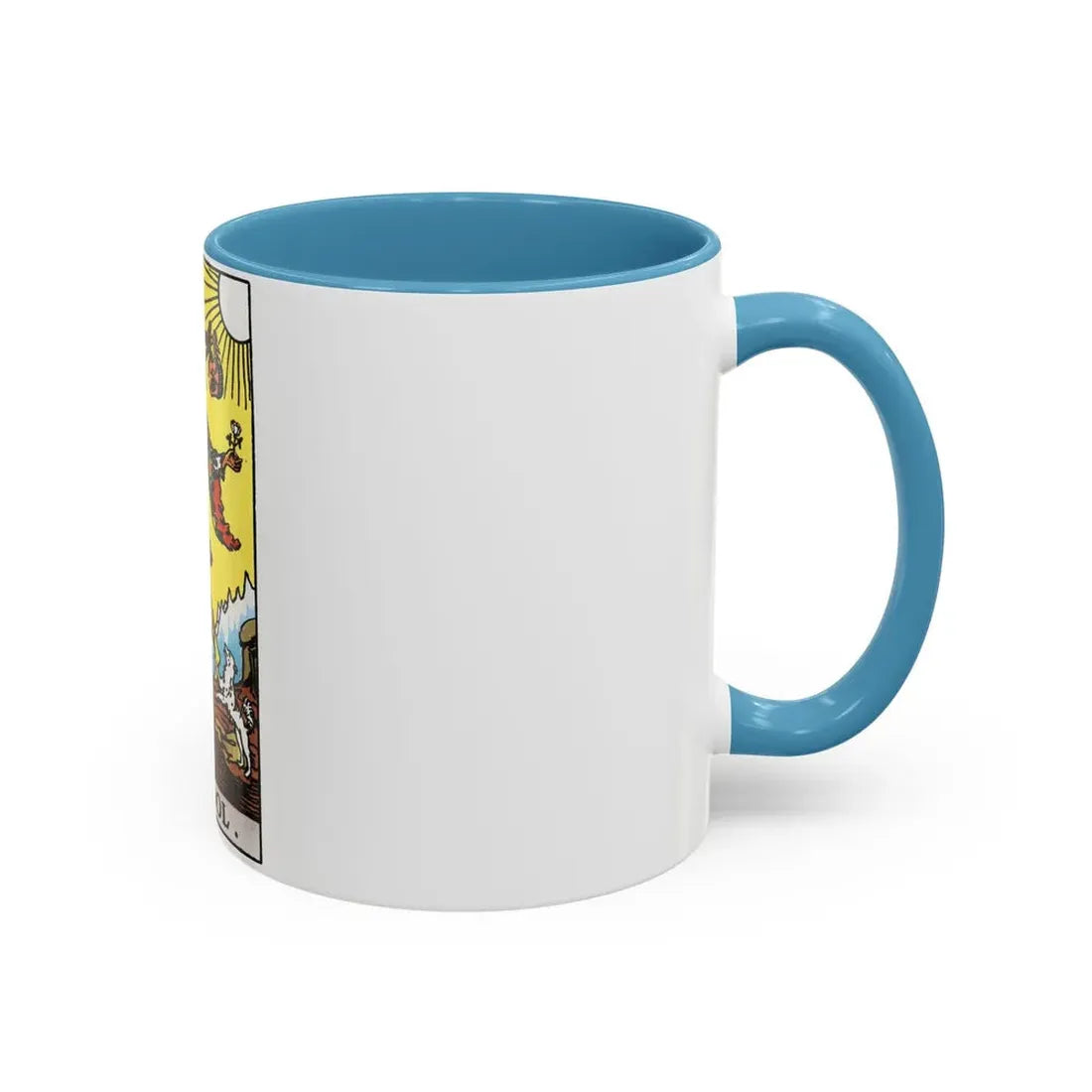 The Fool (Tarot Card) Accent Coffee Mug - Go Mug Yourself