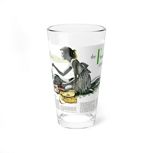 The Foolish Gentlewoman (Pt. 1 of 3), Good Housekeeping, May 1948 (Magazine Illustration) Pint Glass 16oz 16oz - Go Mug Yourself