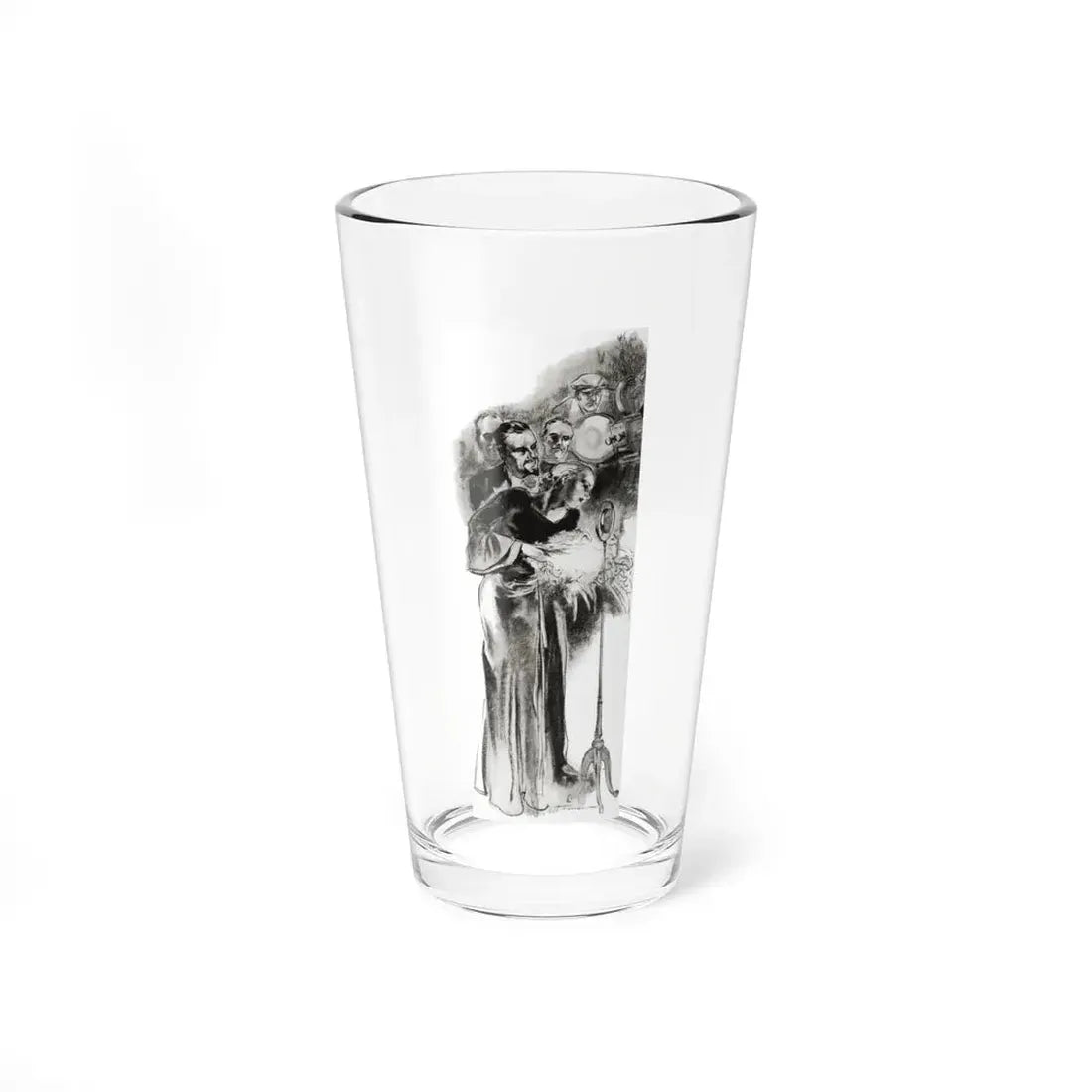 The Footprints of Diane Le Mar (1), The Delineator, October 1932 (Magazine Illustration) Pint Glass 16oz 16oz - Go Mug Yourself