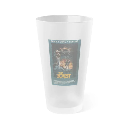 THE FOREST 1982 Movie Poster - Frosted Pint Glass 16oz 16oz Frosted - Go Mug Yourself